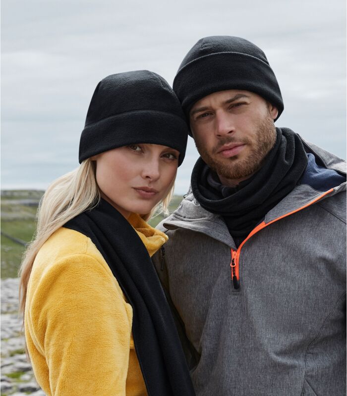 Recycled Fleece Cuffed Beanie Thumbnail