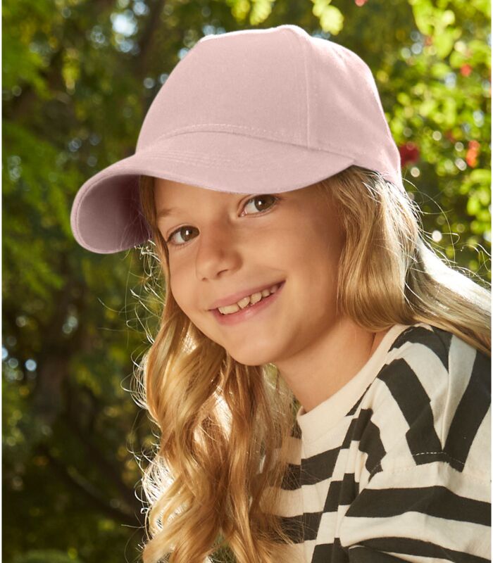 Junior Organic Cotton 5 Panel Cap Thumbnail