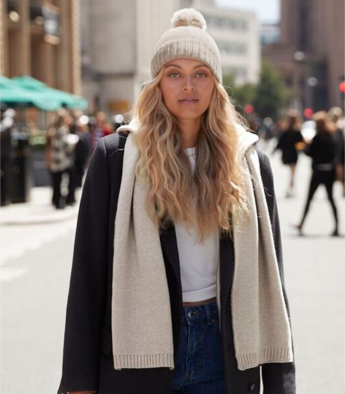 Knitted Scarf & Beanie Gift Set Thumbnail