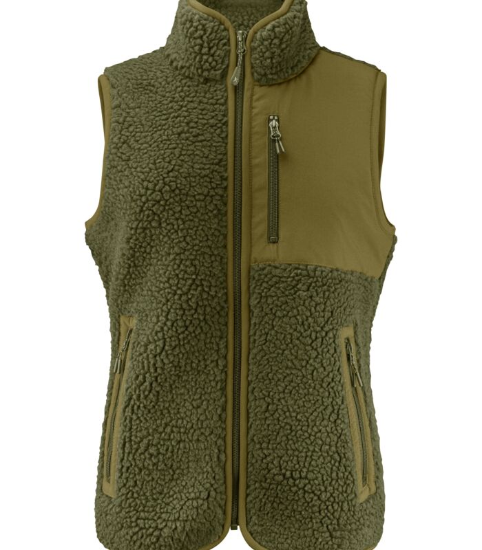 Ladies Kingsley Sherpa Fleece Vest Thumbnail