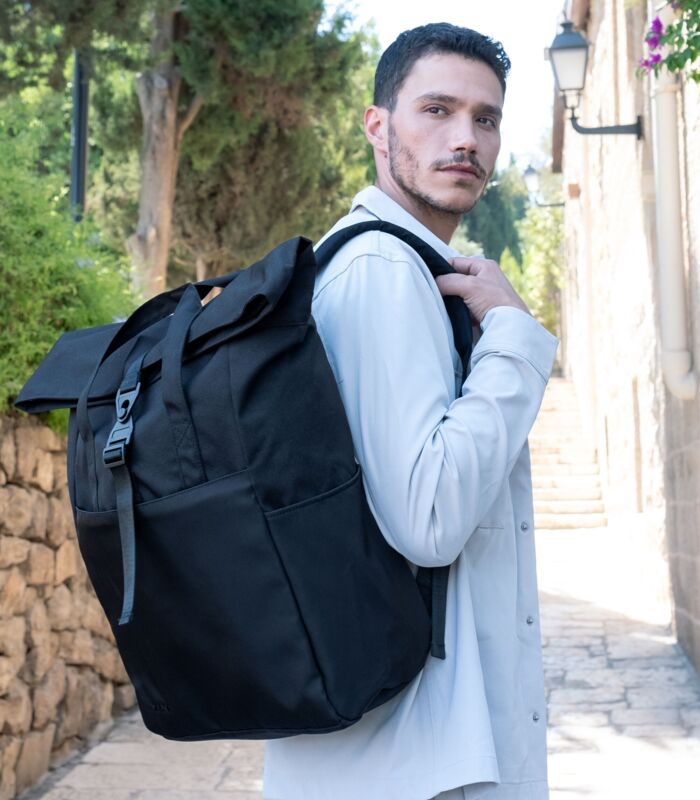 Ruby Roll-Top Laptop Backpack Thumbnail
