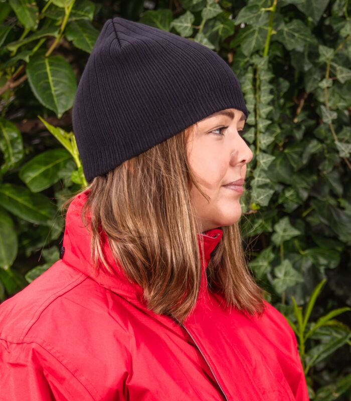 Double Knit Cotton Beanie Hat Thumbnail
