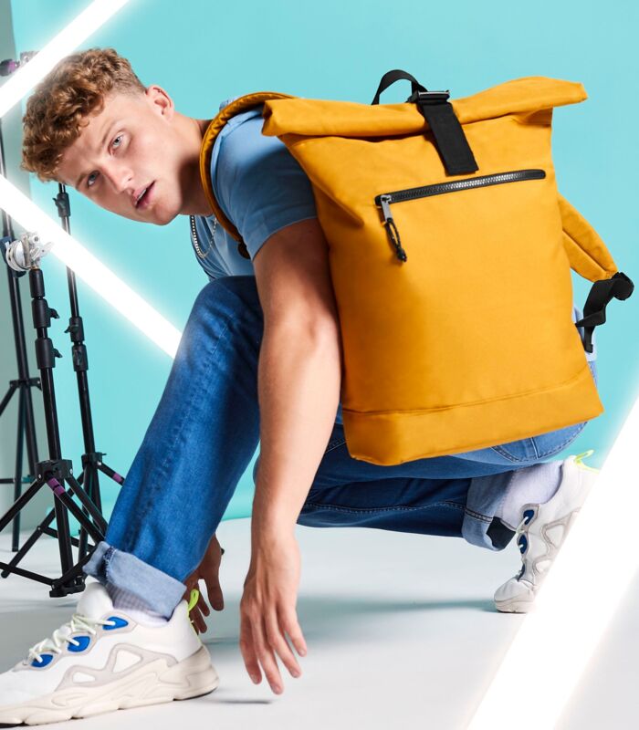 Recycled Roll-Top Backpack Thumbnail