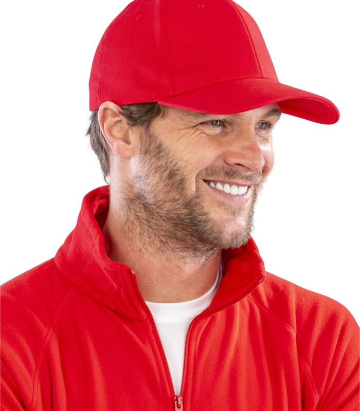 Memphis 6 Panel Brushed Cotton Low Profile Cap Thumbnail