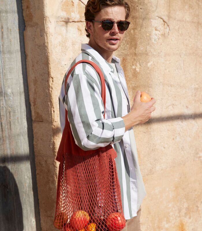 Organic Cotton Mesh Grocery Bag Thumbnail