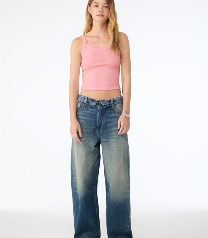 Women's Micro Rib Strap Tank Thumbnail