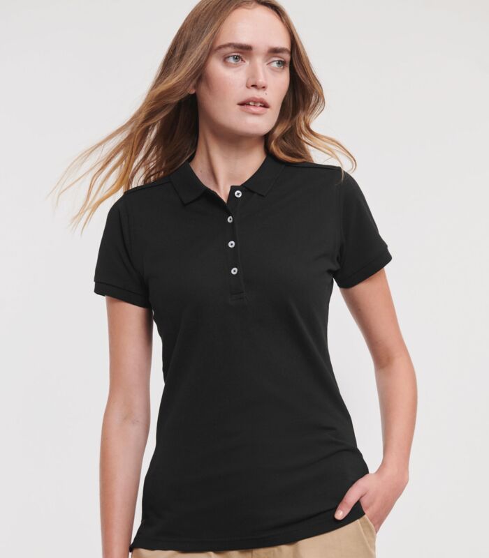 Ladies' Fitted Stretch Polo Thumbnail