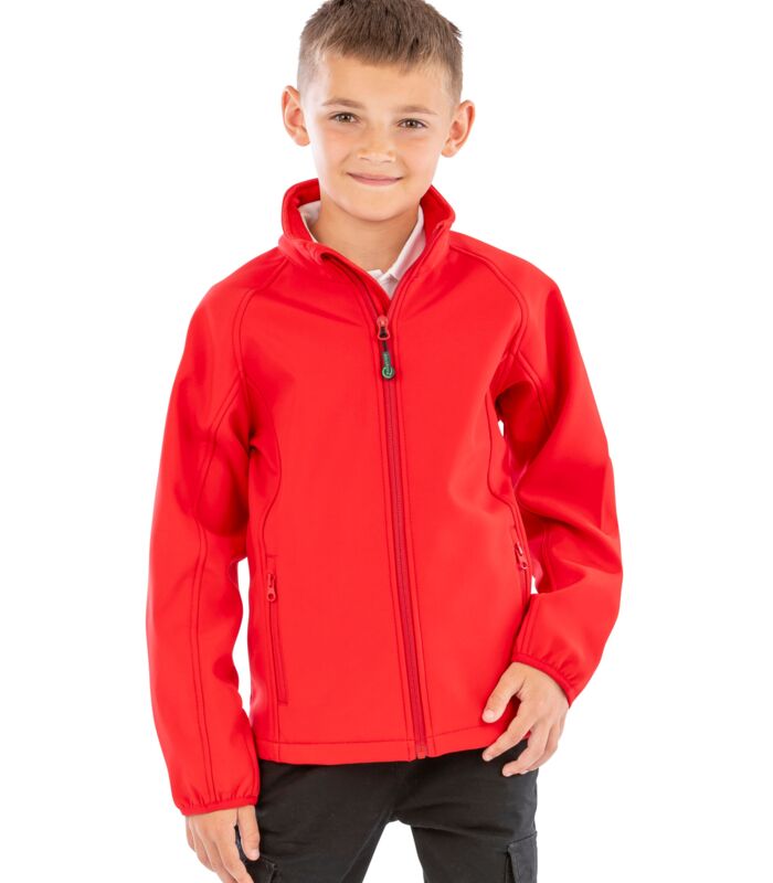 Recycled 2-Layer Printable Junior & Youth Softshell Jacket Thumbnail