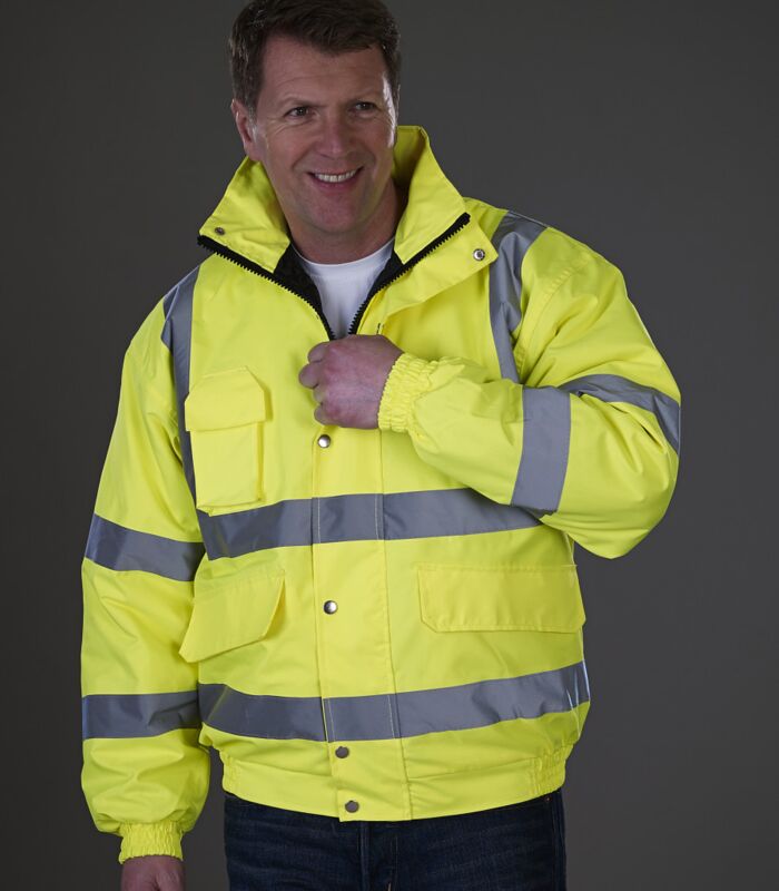 Hi-Vis Classic Bomber Jacket Thumbnail
