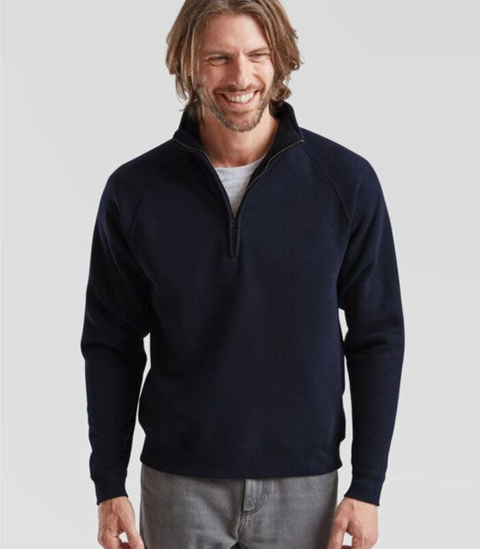 Men's Premium Zip Neck Sweat Thumbnail