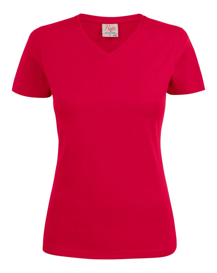 Ladies Heavy V-Neck T-Shirt Thumbnail