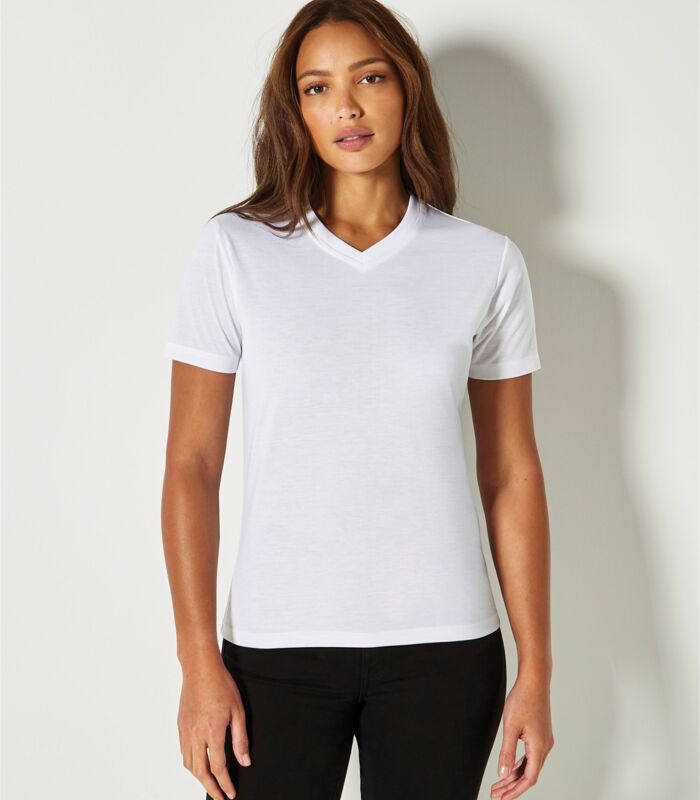 Ladies' Subli Plus® V-Neck T-Shirt Thumbnail