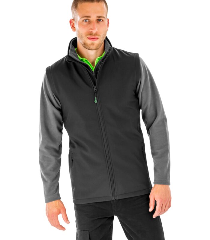 Men's Recycled 2-Layer Printable Softshell Bodywarmer Thumbnail