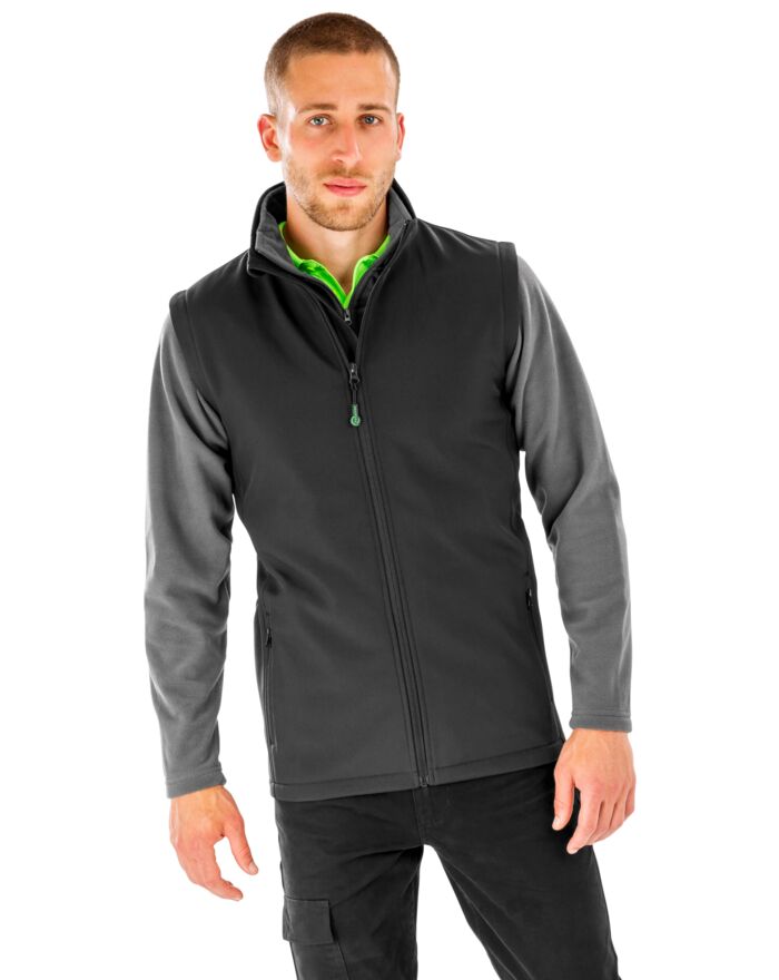 Men's Recycled 2-Layer Printable Softshell Bodywarmer Thumbnail