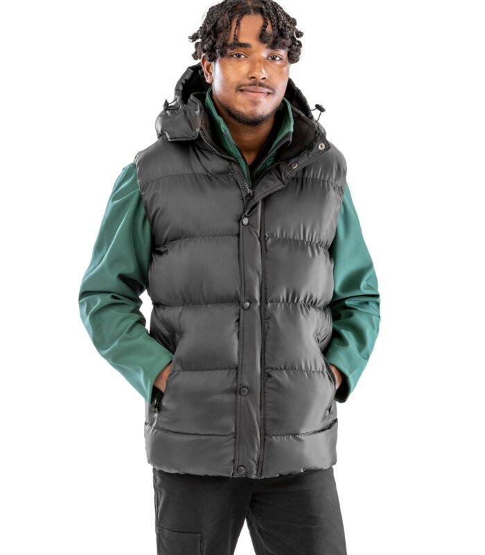 Nova Lux Padded Hooded Gilet Thumbnail