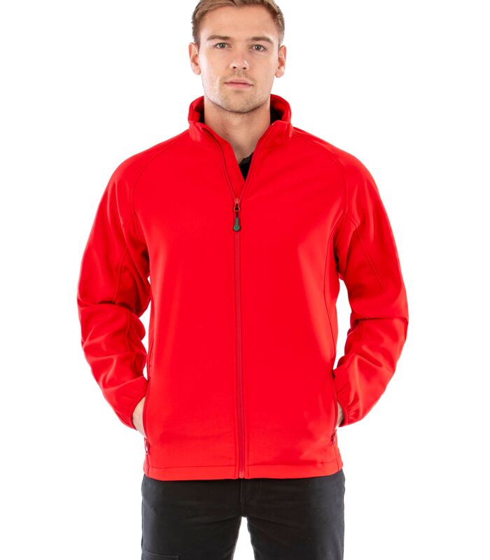 Men's Recycled 2-Layer Printable Softshell Jacket Thumbnail