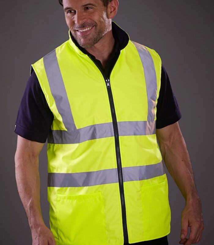 Hi-Vis Reversible Fleece Vest Thumbnail