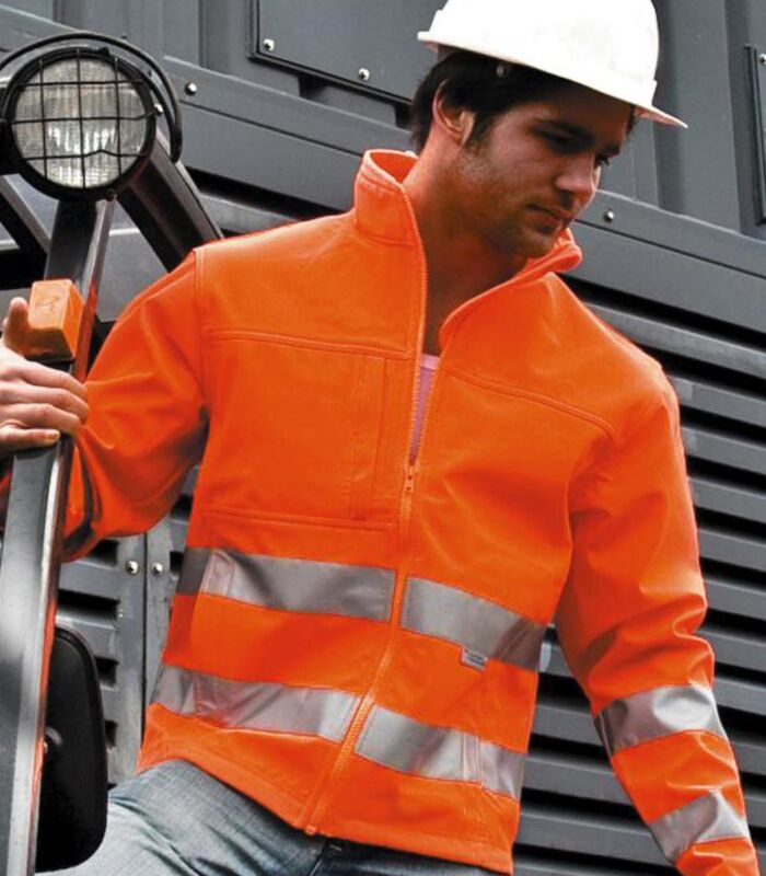 Hi-Vis Soft Shell Jacket Thumbnail