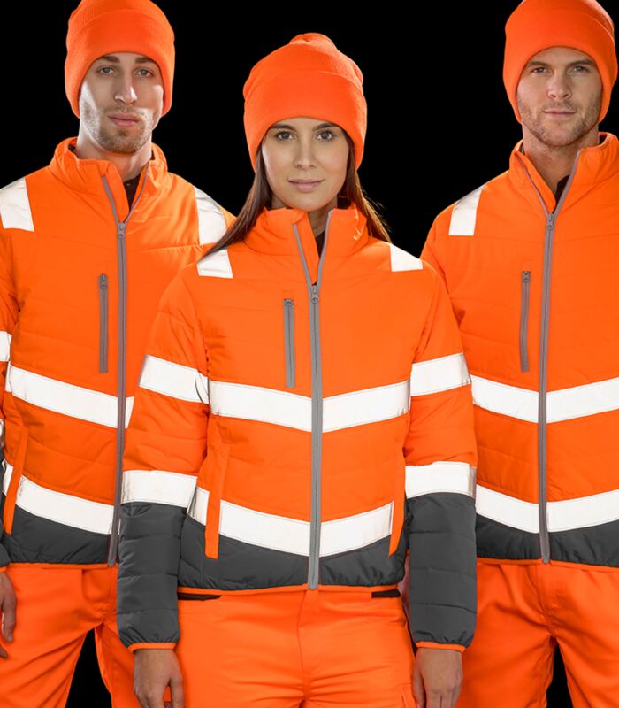 Women's Soft Padded Safety Jacket Thumbnail