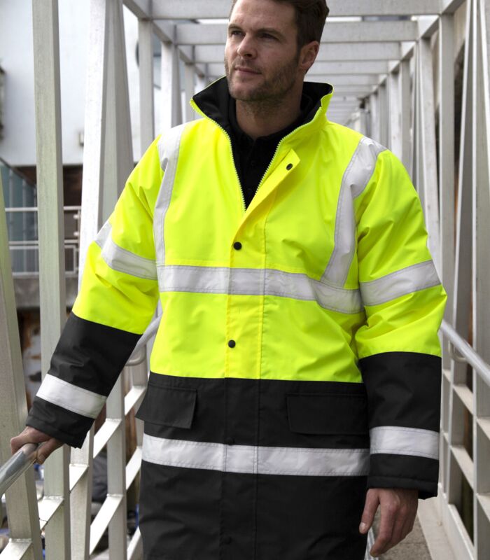 Motorway 2-Tone Safety Coat Thumbnail