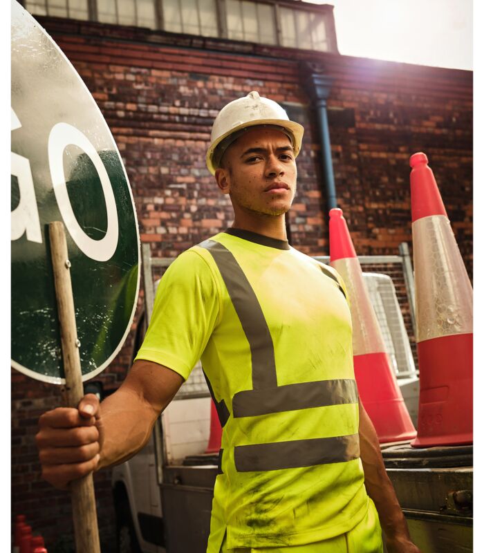 Hi-Vis Pro Contract T-Shirt (Class 2) Thumbnail