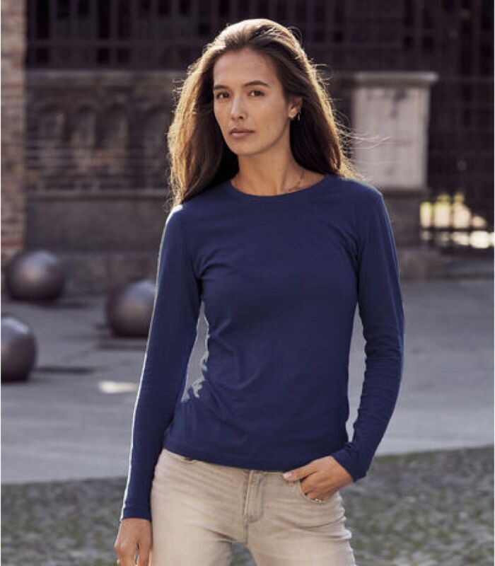 Ladies L/S Basic-T Thumbnail