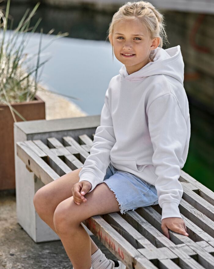 Junior Unlabeled Hooded Sweatshirt Thumbnail