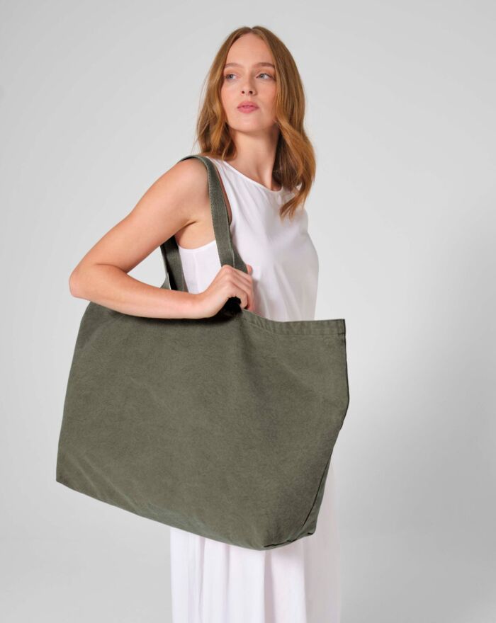 Garment Dyed Oversized Tote Bag Thumbnail