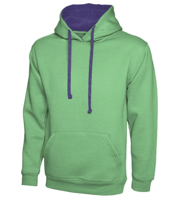 Contrast Hooded Sweatshirt Thumbnail