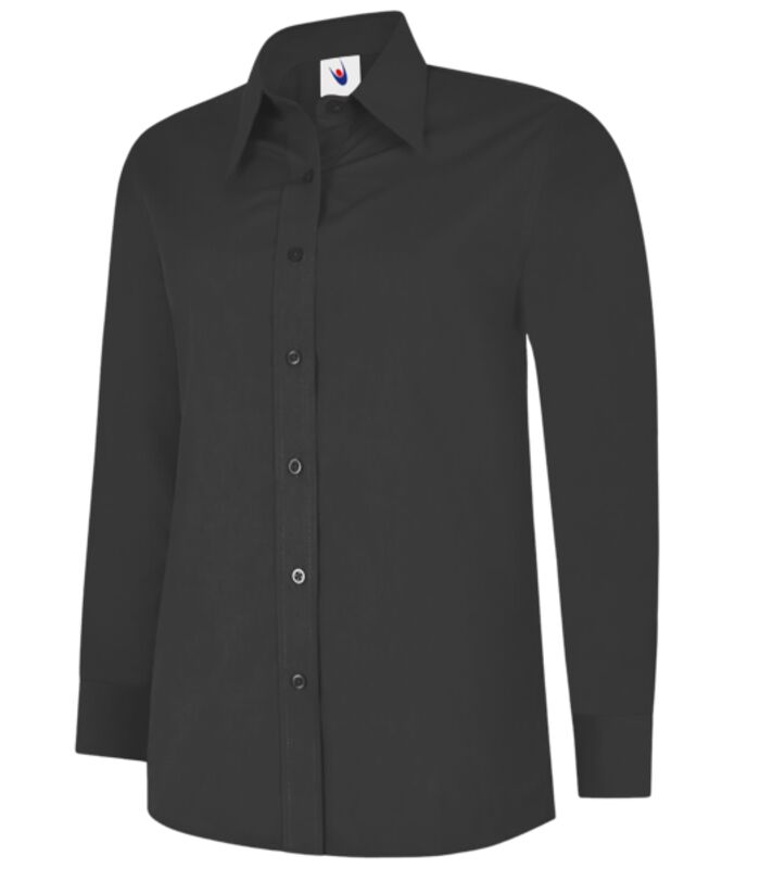 Ladies Poplin Full Sleeve Shirt Thumbnail