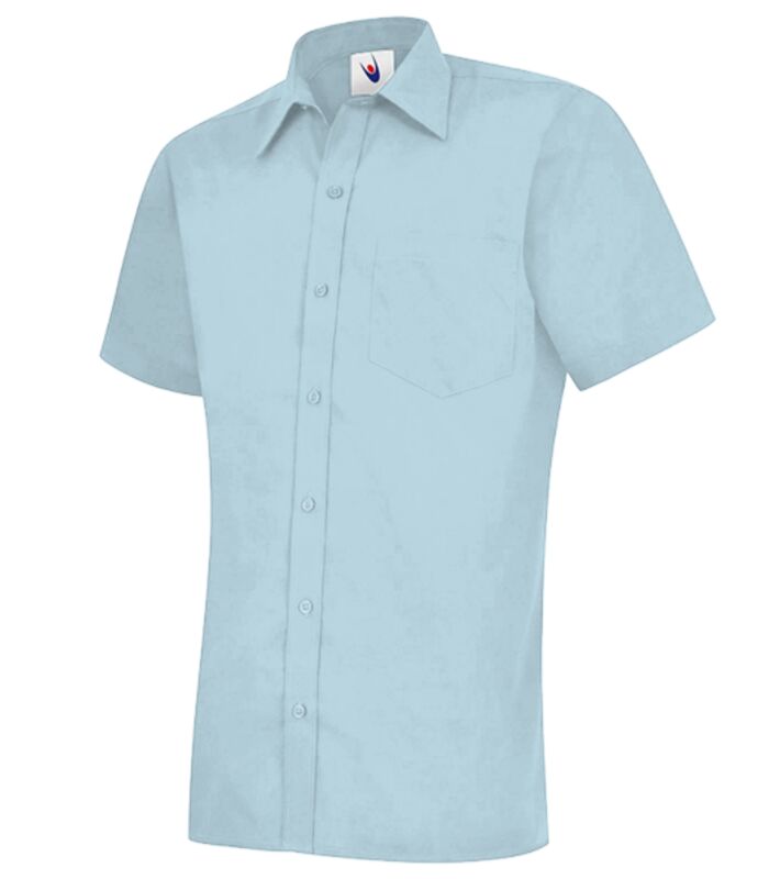 Mens Poplin Half Sleeve Shirt Thumbnail