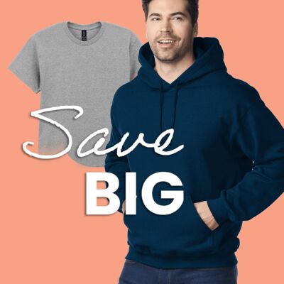 THE CASUAL MANPACK - 5 items: 3 T-shirts and 2 Hoodies Thumbnail