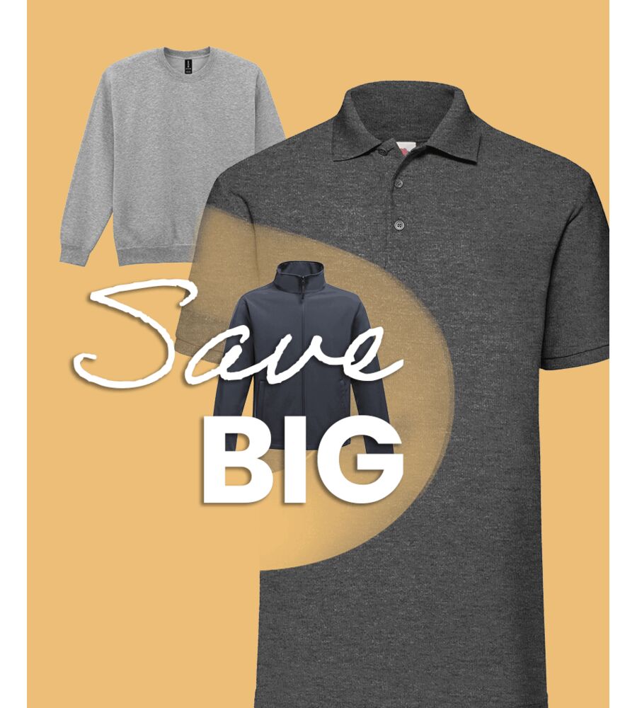 THE WORK READY MANPACK  - 6 items: 3 Polos, 2 Swearshirts, 1 Softshell Thumbnail