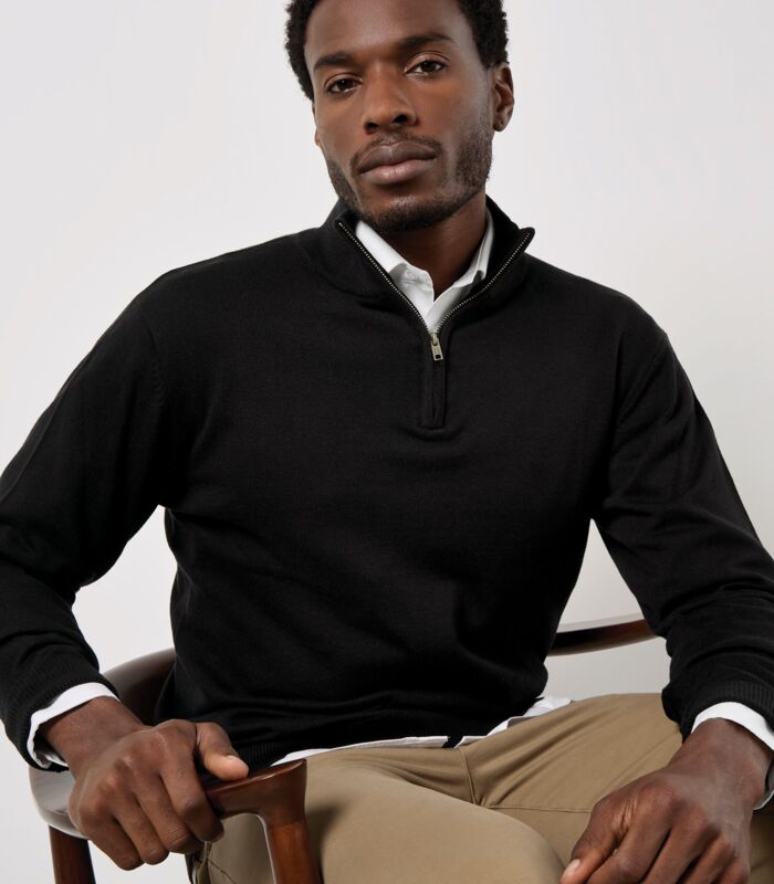 Regular Fit Arundel 1/4 Zip Sweater Thumbnail