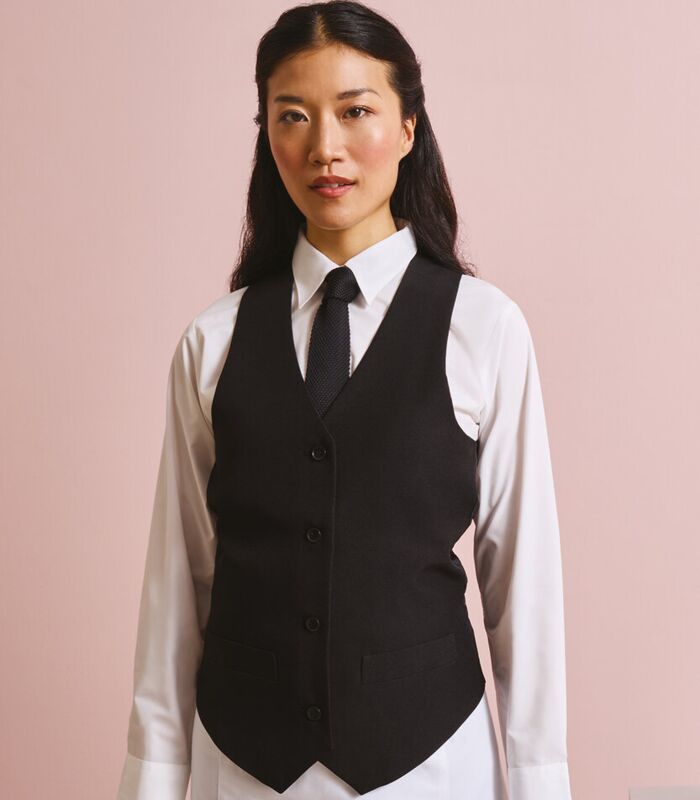 Women's lined polyester waistcoat Thumbnail