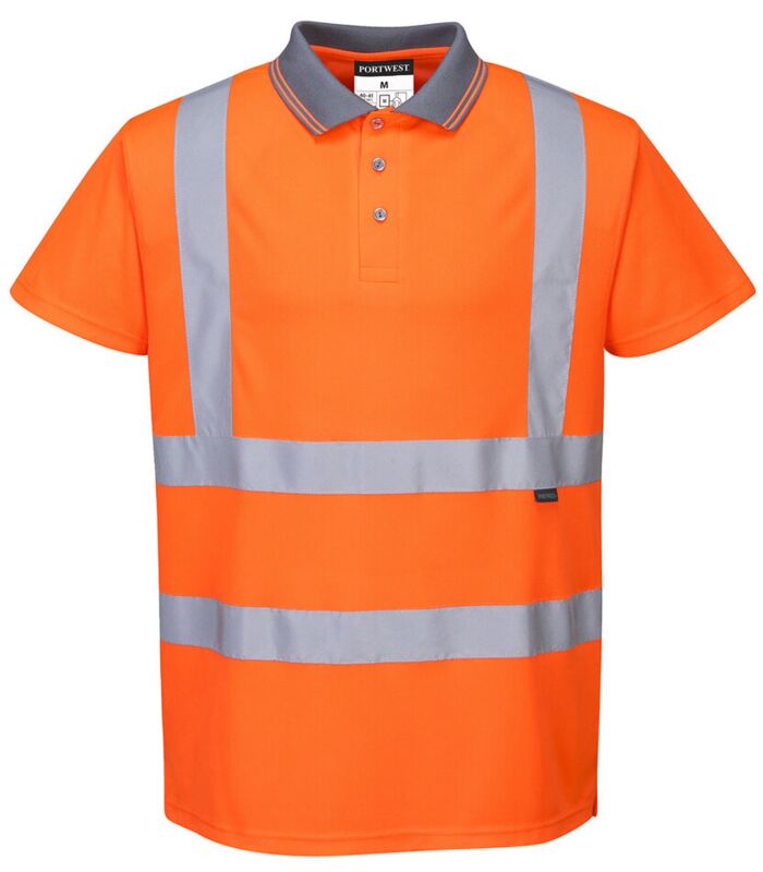 Hi-vis short sleeved polo (S477/RT22) Thumbnail