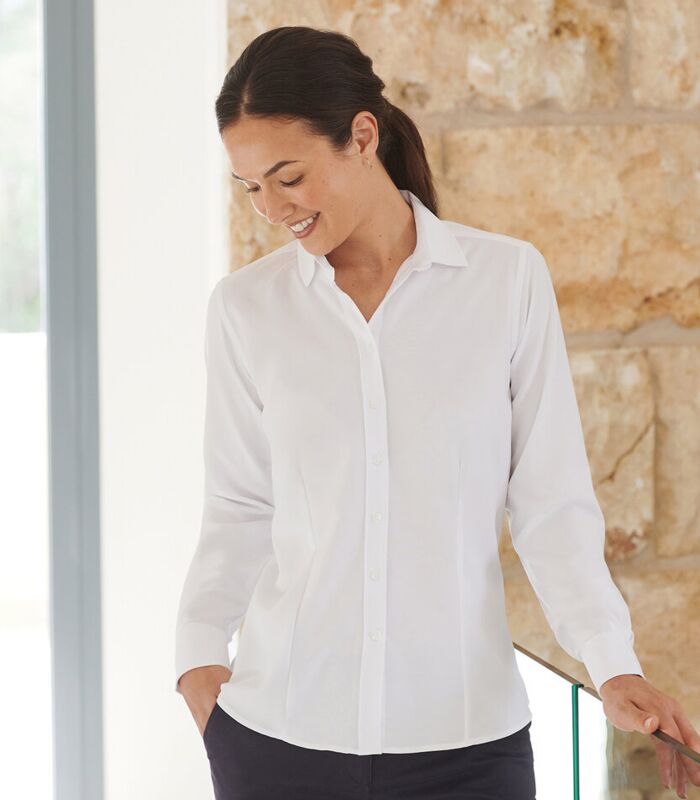 Women's wicking antibacterial long sleeve shirt Thumbnail