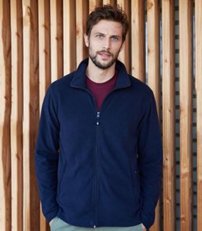 Full-zip microfleece jacket Thumbnail