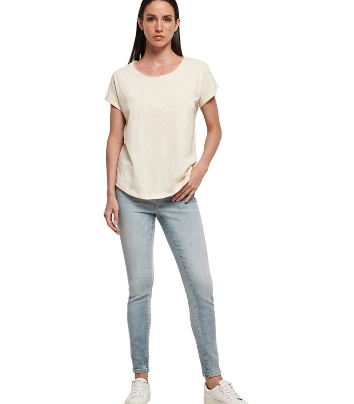 Women's long slub tee Thumbnail