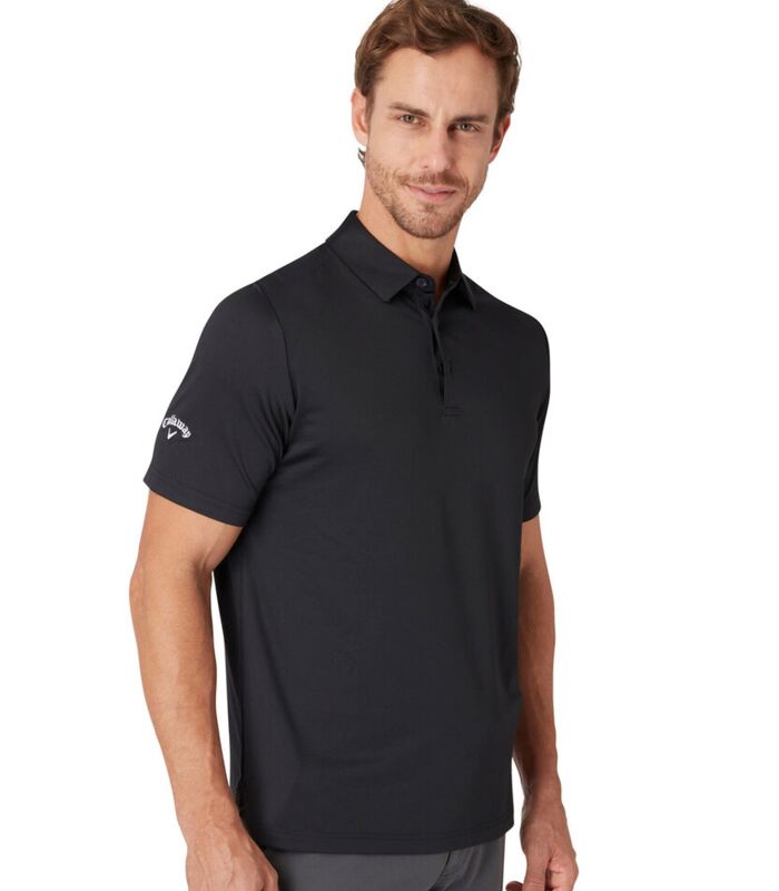 Swing Tech™ solid polo Thumbnail