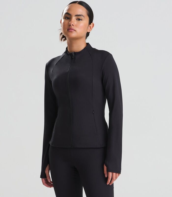 Women’s recycled tech-zip jacket Thumbnail
