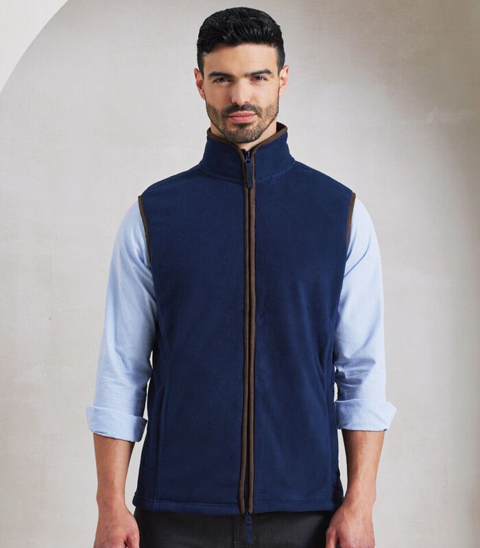 Artisan fleece gilet Thumbnail