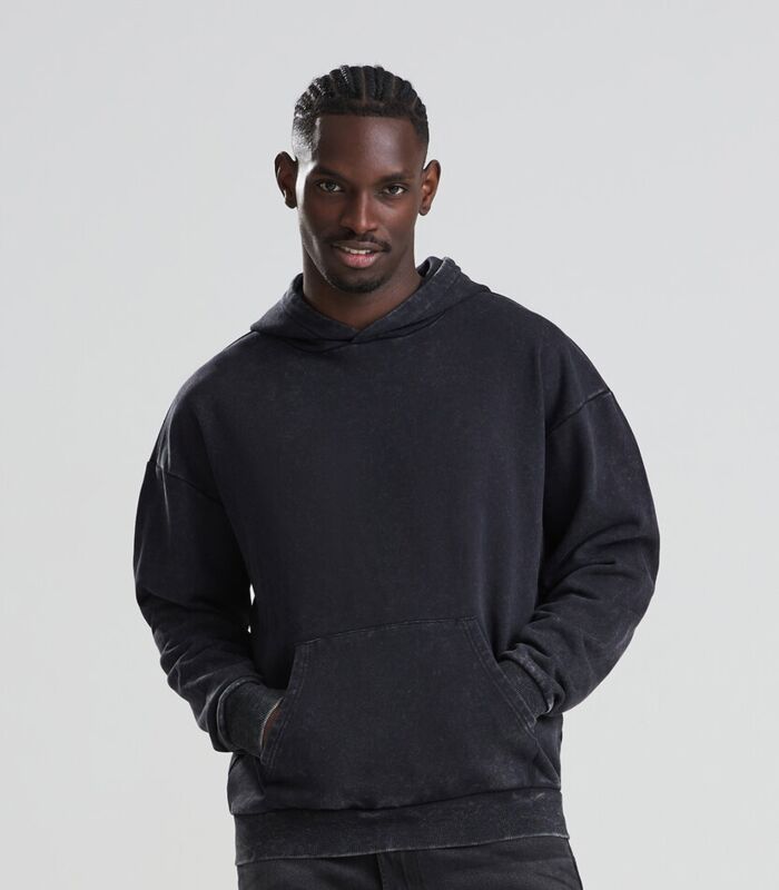 Vintage washed hoodie Thumbnail