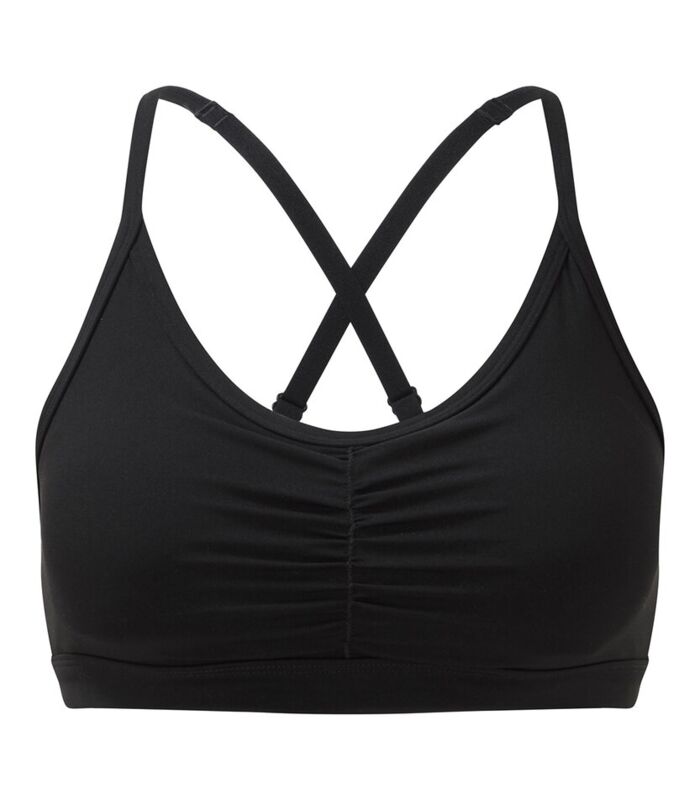 Tridri® ruched sports bra (medium impact) Thumbnail
