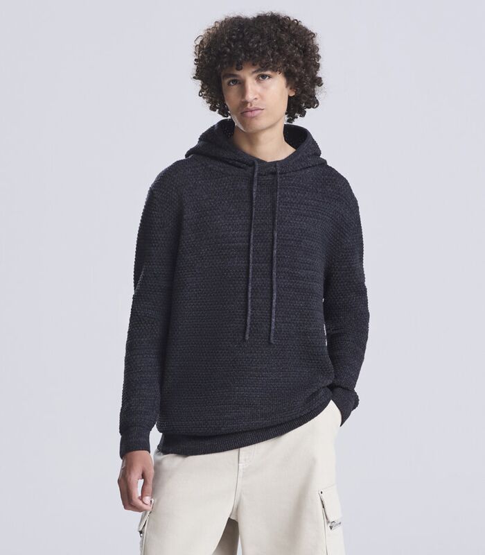 Iguazu regen knitted hoodie Thumbnail