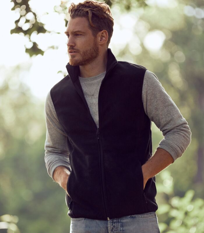 Basic Polar Fleece Vest Thumbnail
